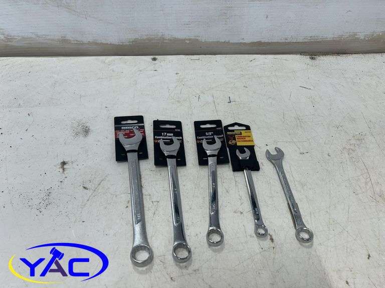 Set Of 5 Wrenches