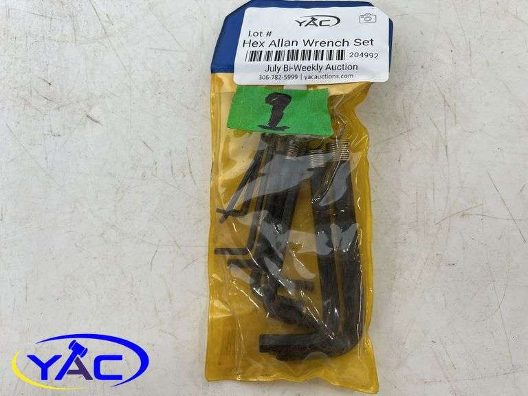 Hex Allan Wrench Set