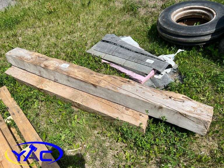 Large Square Wooden Posts