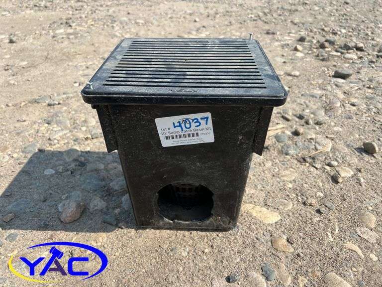 10" Sump Catch Basin Kit
