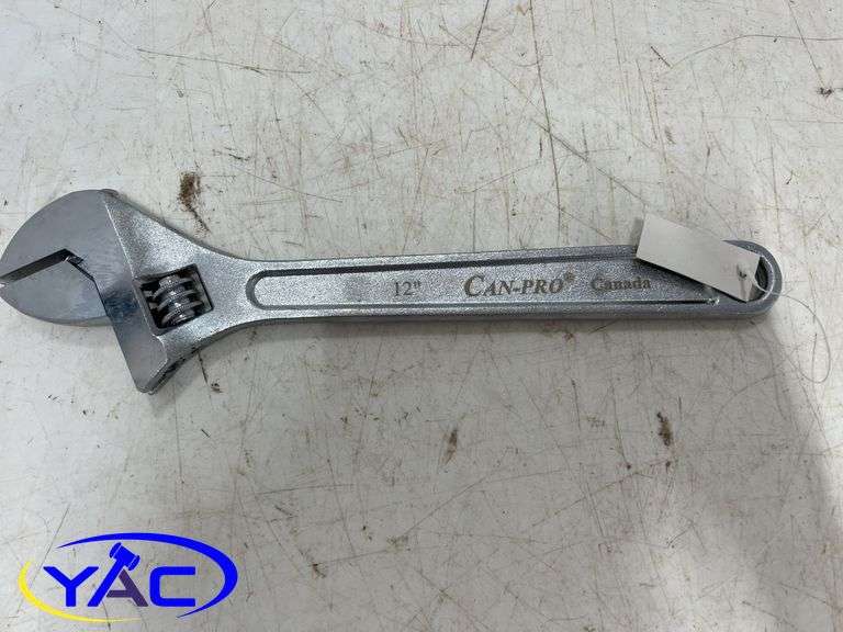 3pc Adjustable Wrenches (8", 10", 12")