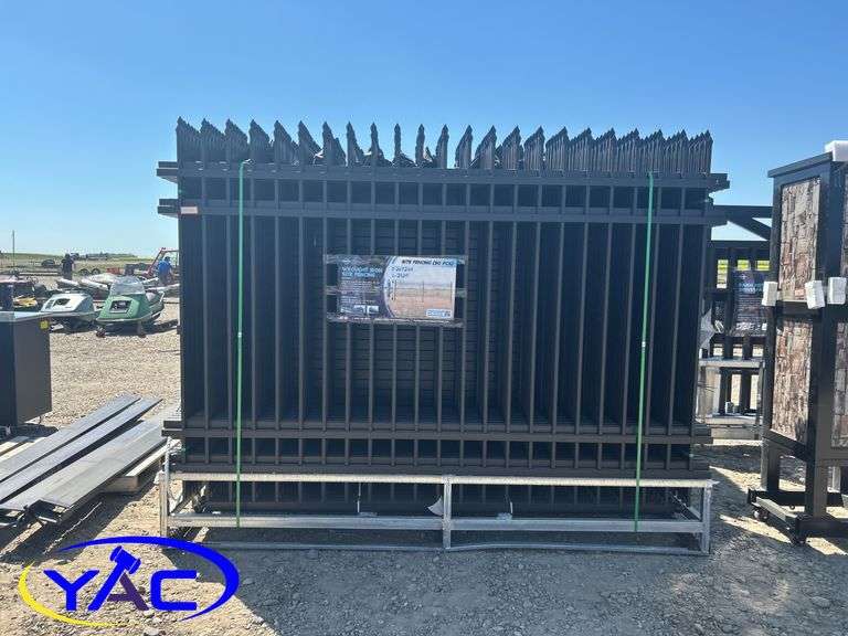 Wrought Iron Site Fencing (30 Pieces)