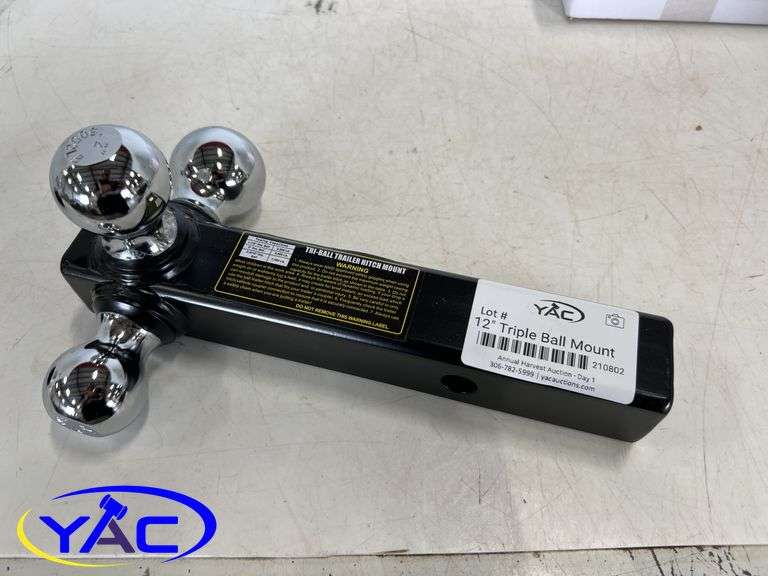 Tri-Ball Trailer Hitch Mount