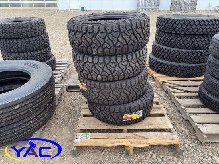 4- LT 275/55R20 Tires (BIDDER MUST PAY 4X THE BID PRICE)
