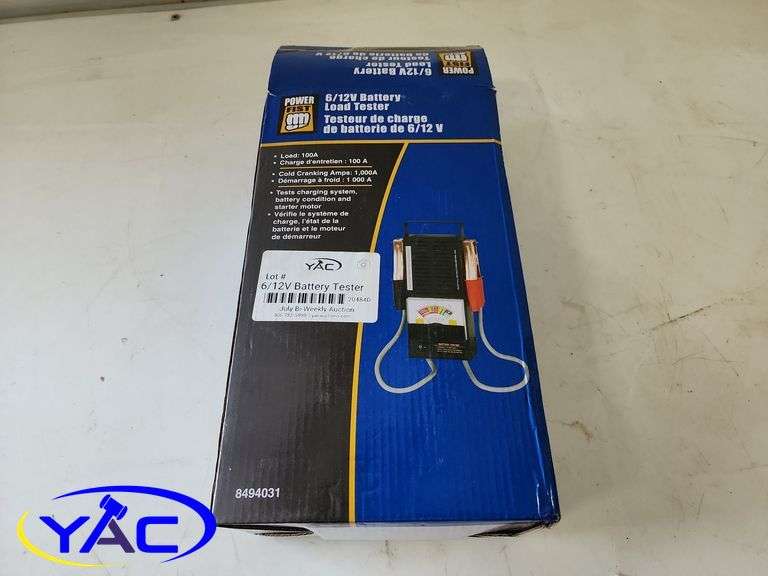 6/12V Battery Tester