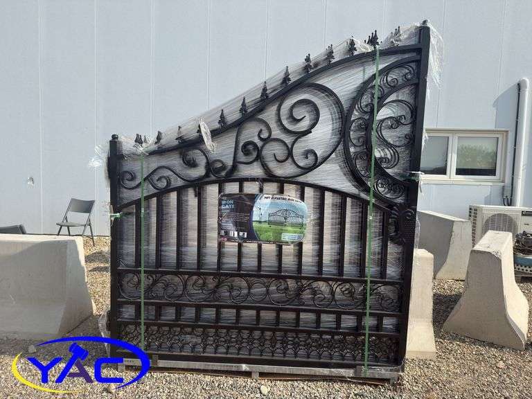 14Ft Bi-Parting Iron Gates