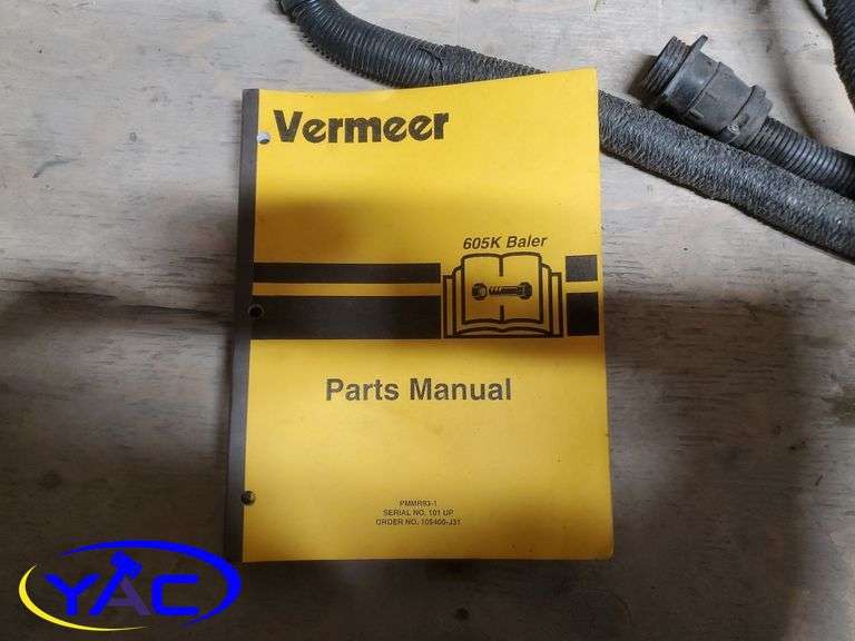 VERMEER SERIES K ROUND BALER