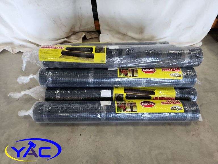 10- 3×15ft Plastic Hardware Net