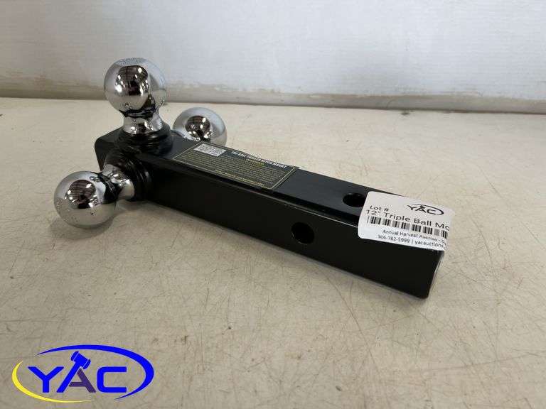 Tri-Ball Trailer Hitch Mount