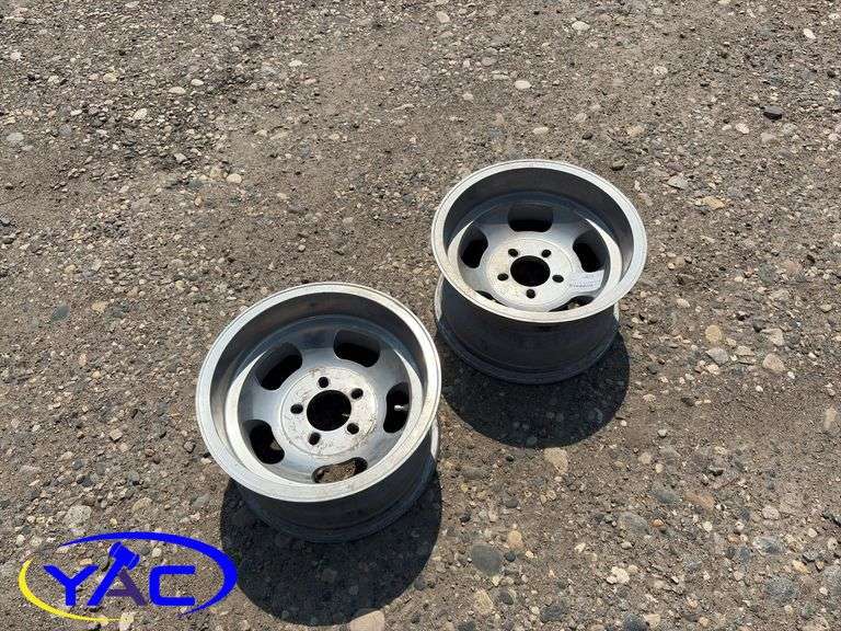 2 - 15 x 8.5 Ford Rims - YAC Auctions