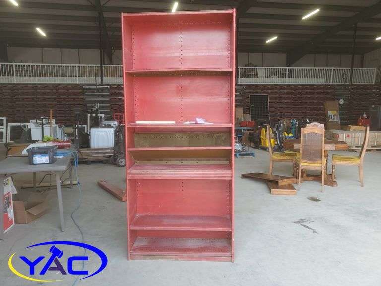 Metal Shelf Unit 3'X7' W/ Hardware