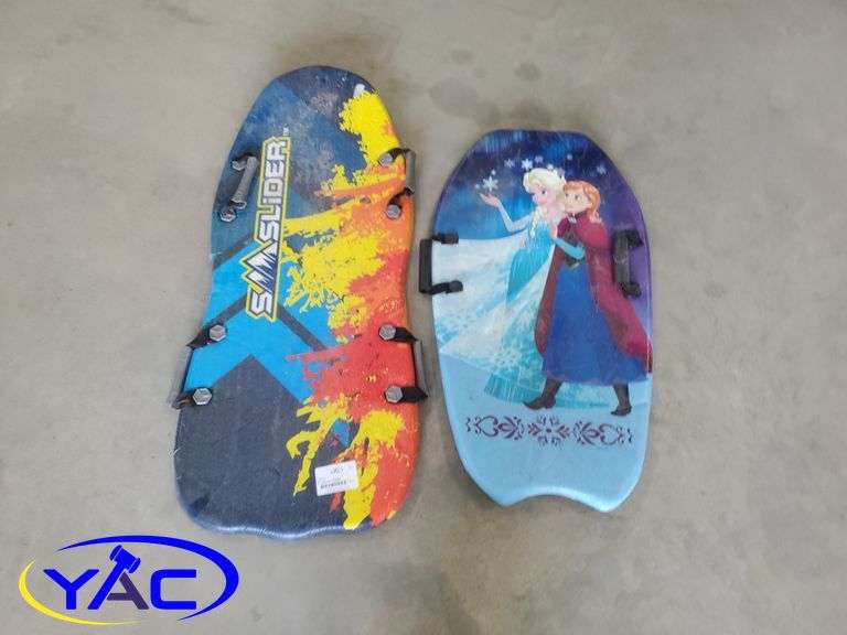 2- Snow Sleds