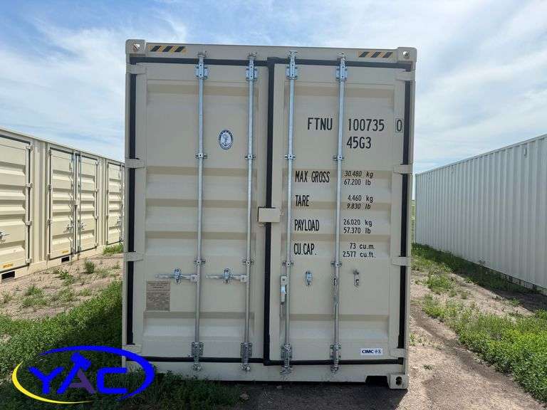 40’ High Cube Sea Container