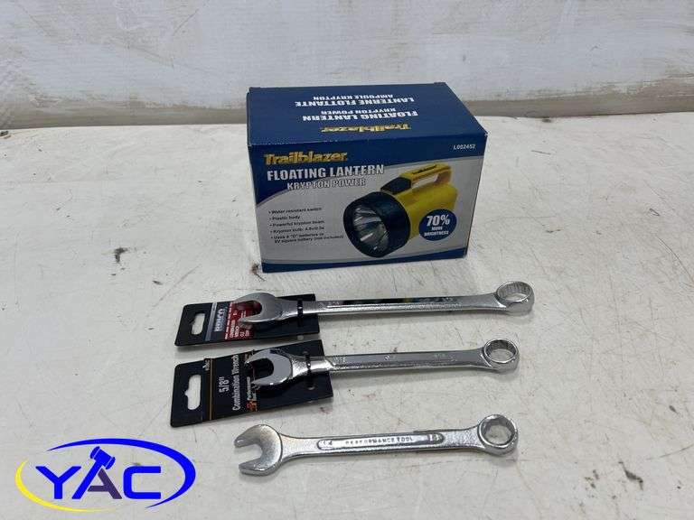3 Wrenches 14, 5/8", 3/4" Trailblazer Floating Lanterns