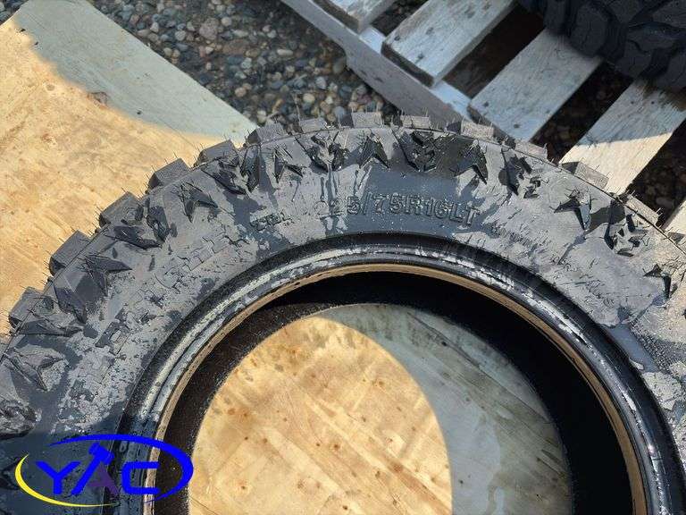 4- 225/75R16 Tires (BUYER MUST PAY 4X THE BID PRICE)