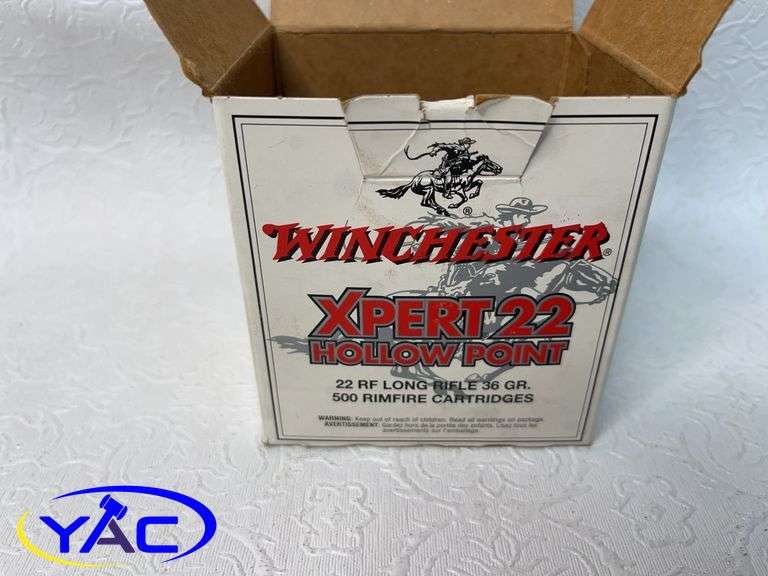 APPROX. 85- WINCHESTER XPERT .22 36GR. LR AMMUNITION