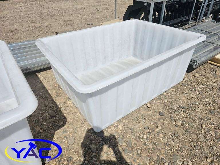 White Plastic Tote
