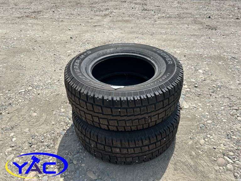 2- Cooper Tires LT 265/70R17 Tires Discover Mud & Snow