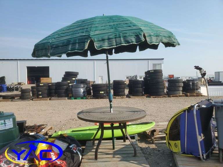 Patio Table W/ Umbrella