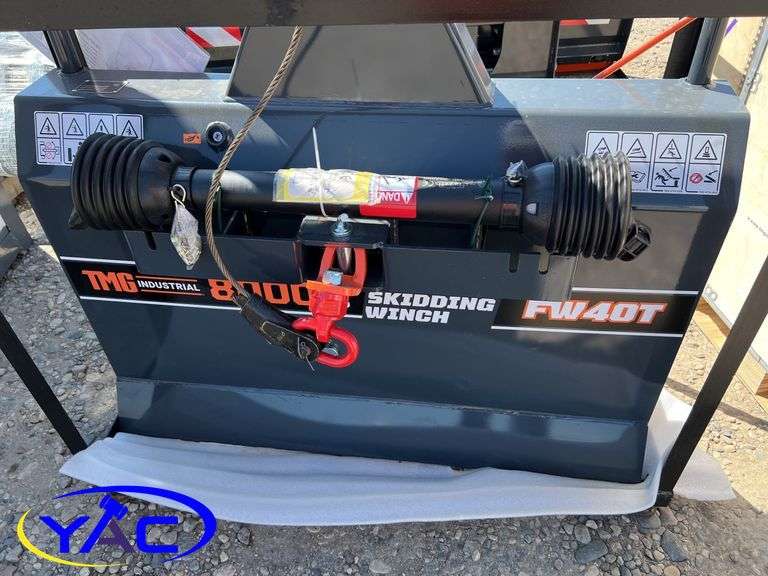 8800 LB 3-PTH Forest Skidding Winch