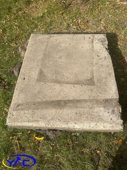 Concrete Slab 47" x 40.5" x 5"H