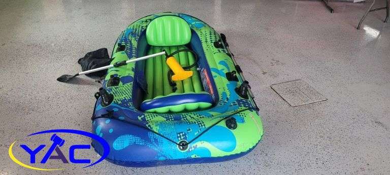 Inflatable Boat W/ Paddles