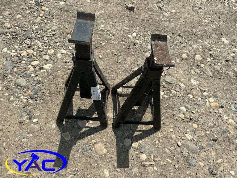2- Heavy Duty Jack Stands