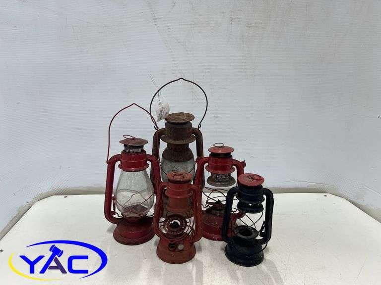 Box Of Barn Lanterns