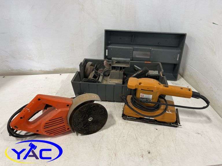 2- Sanders & Tool Attachment Grey Case