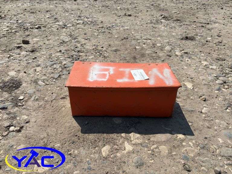 Small Orange Tool Box