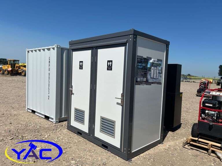 Portable Double Toilets - 2 Stalls