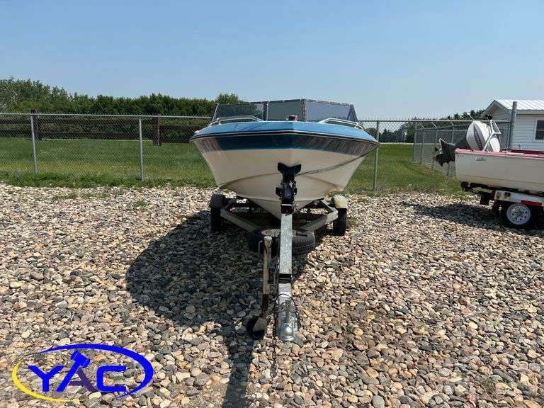 1989 16' SATURN BOAT W/ 1986 TRAILER