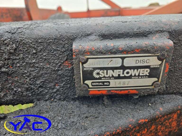 Sunflower G80-25 Tandem Disc