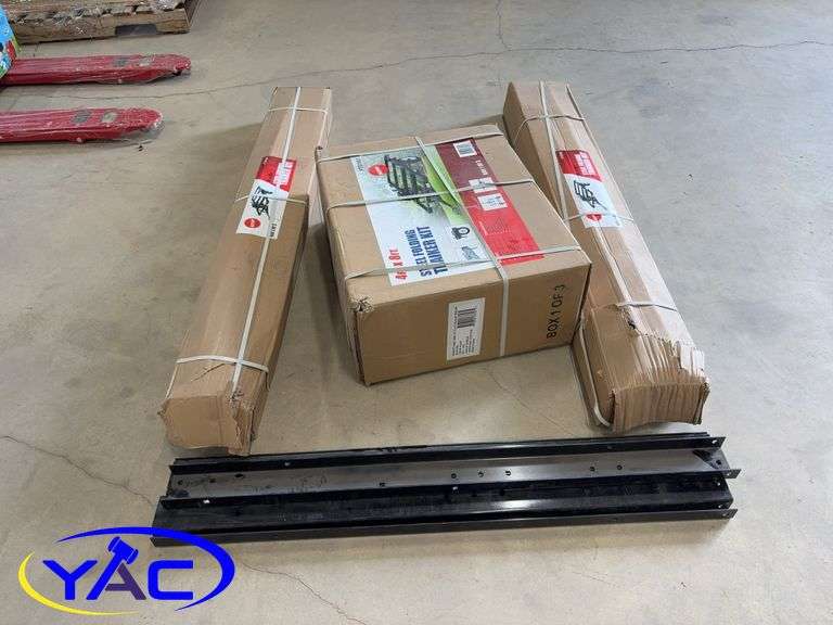 4ft X 8FT Folding Trailer Kit (Returned Item, Opened Box & Possibly Missing Parts, Damaged Box )