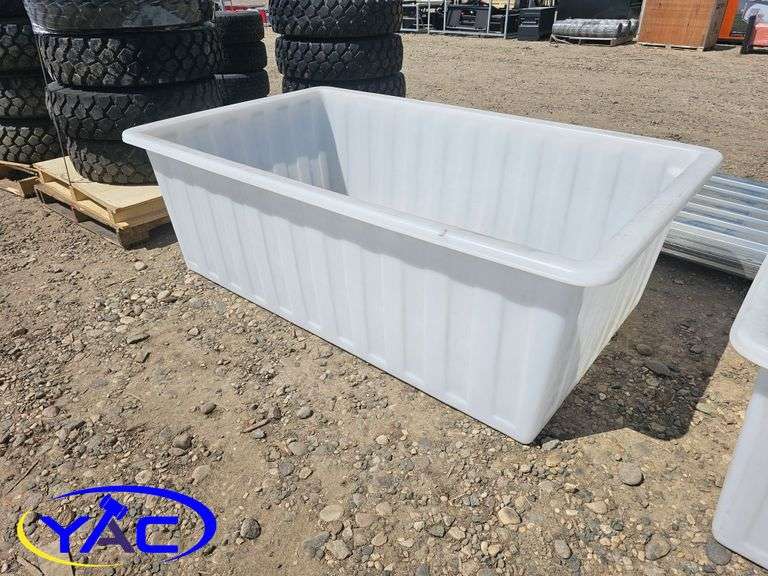 White Plastic Tote