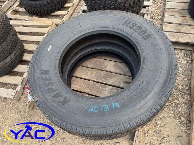 2- 11R24.5 Tires (BIDDER MUST PAY 2X THE BID PRICE)