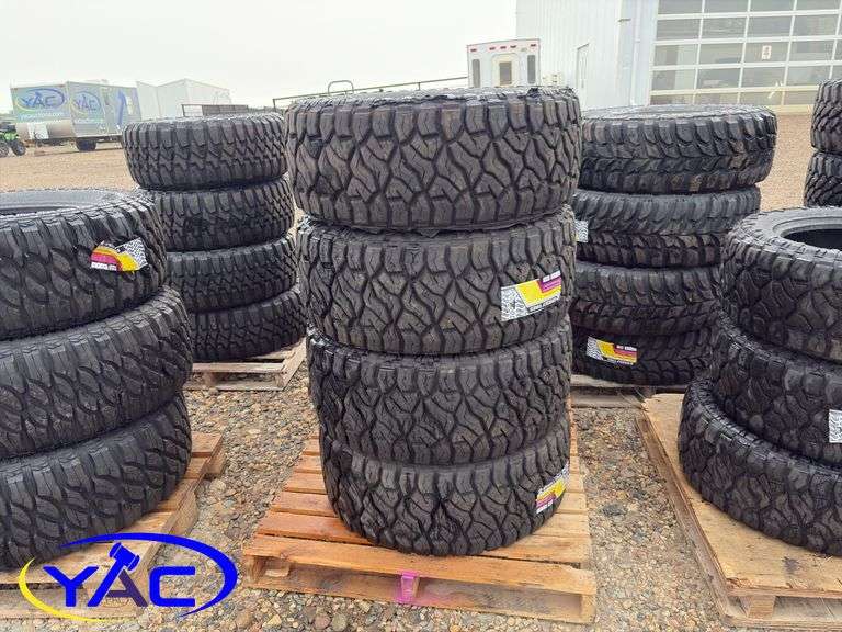 4- 35x12.50R18 Tires (BIDDER MUST PAY 4X THE BID PRICE)