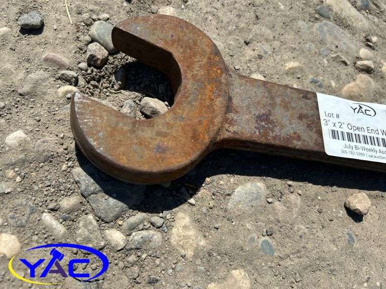 3" x 2" Open End Wrench
