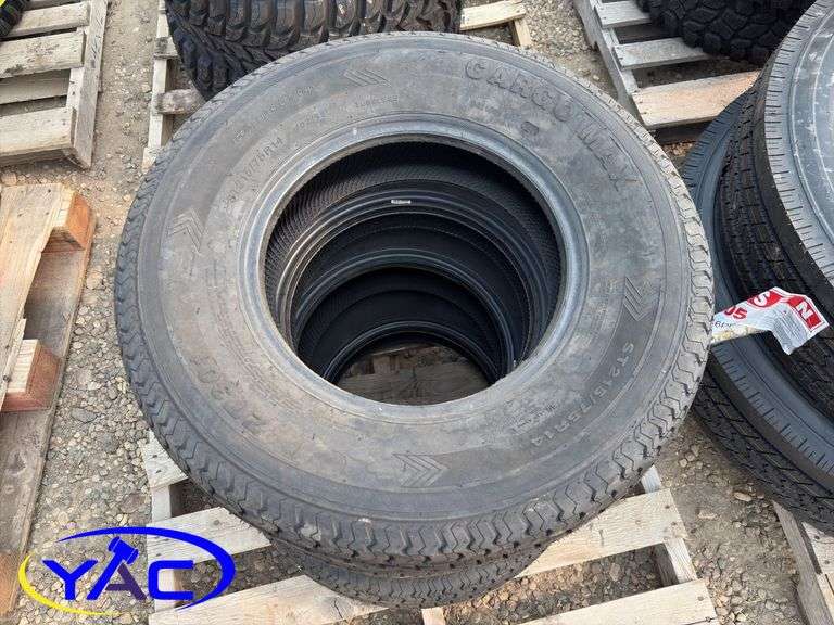 4- ST215/75R15 Tires (BIDDER MUST PAY 4X THE BID PRICE)