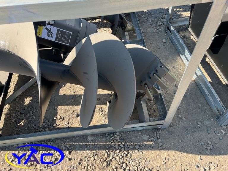 Skid Steer Auger W/ 3 Bits 9", 12", 18"