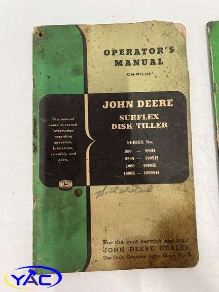 4- John Deere Manuals