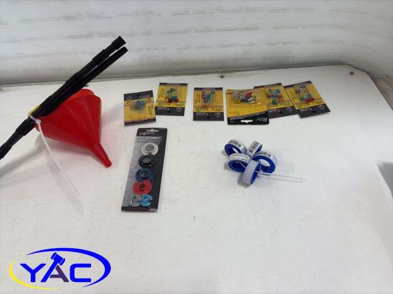 Funnels, PTFE Tape & Quick Disconnect Tool Set