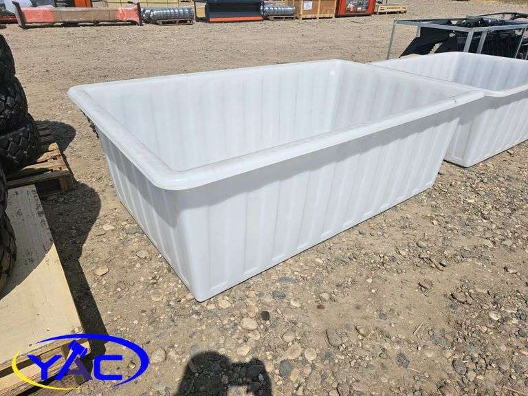 White Plastic Tote