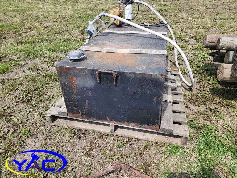 400L Gas Tank W/ 12V Pump
