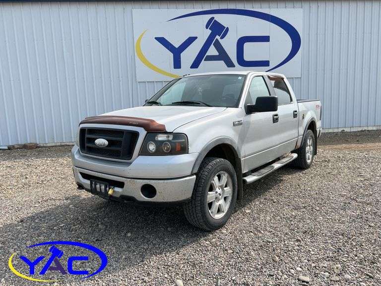 2008  FORD  F150 SUPERCREW 4WD