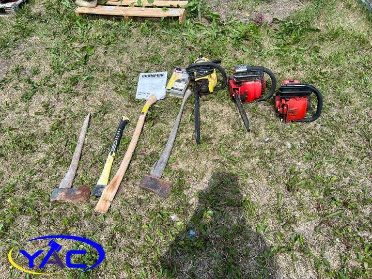 2 - Chainsaws & Axes
