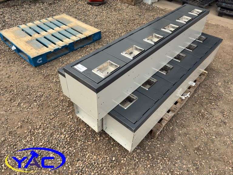4- 6 Compartment Lockers 6ft x 1ft