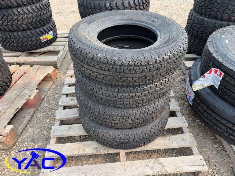 4- ST215/75R15 Tires (BIDDER MUST PAY 4X THE BID PRICE)