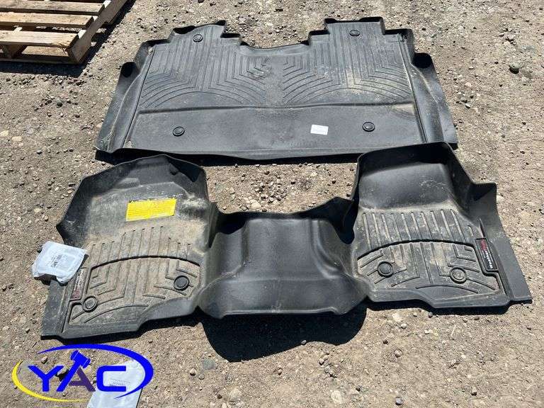 2- Floor Mats For Ford Super Duty