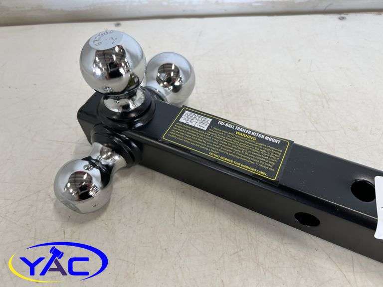 Tri-Ball Trailer Hitch Mount